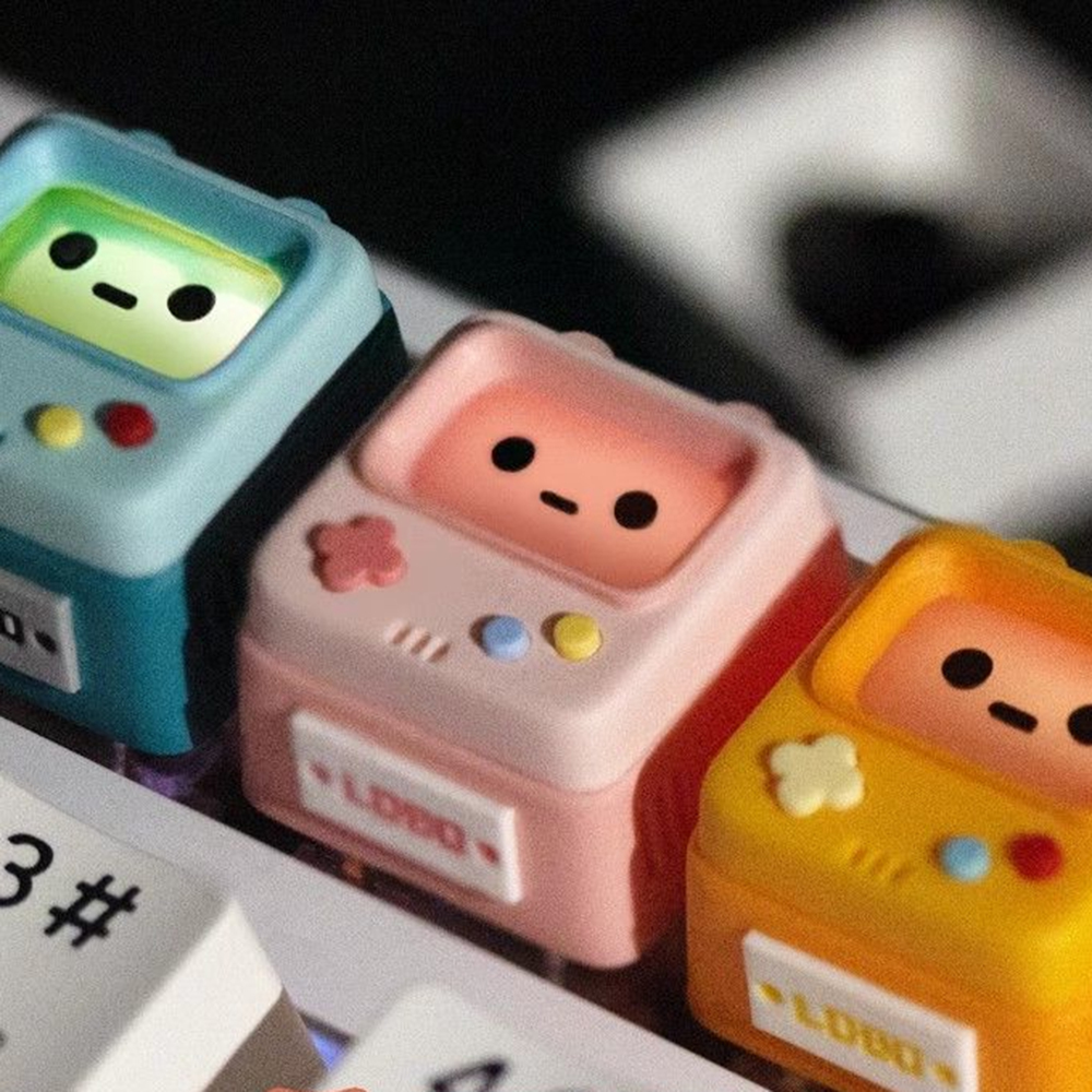 Cute Retro Game Theme Keycaps  – Retro Gaming Theme Bewertung und Preis