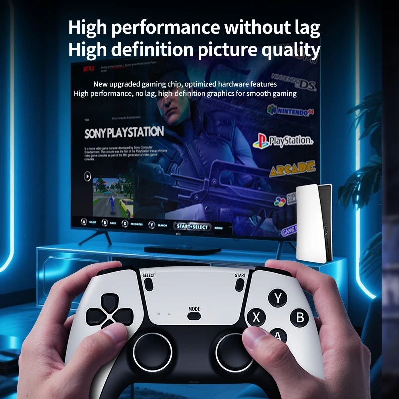 4K Retro RS5 TV Game Console – – Retro Gaming Theme Bewertung und Preis