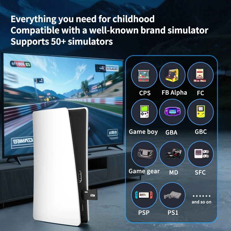 4K Retro RS5 TV Game Console – – Retro Gaming Theme Bewertung und Preis