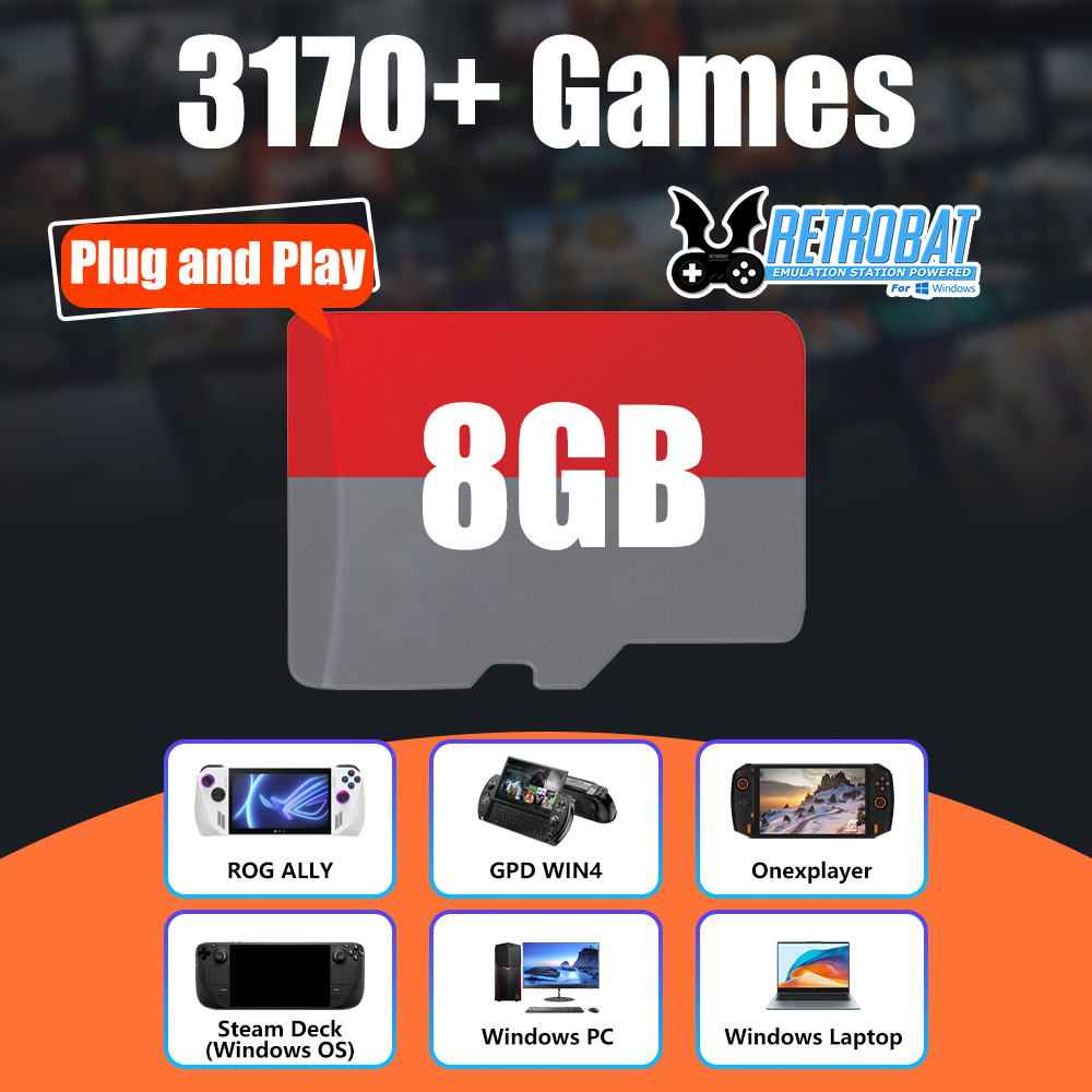 8GB TF Game Card with 3170 Ret – Retro Gaming Theme Bewertung und Preis