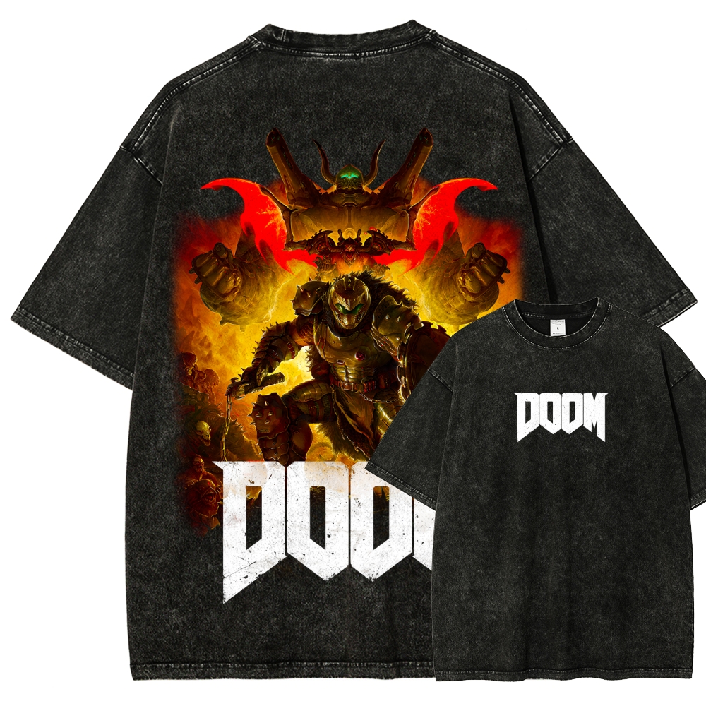 Classic FPS Game DOOM Retro St – Retro Gaming T Shirt Bewertung und Preis